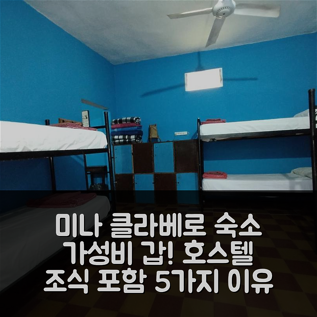 미나 클라베로 숙소 여행 호텔 추천 안다문도스 호스텔 | 가성비 뛰어난 위치와 조식이 매력적인 5가지 이유